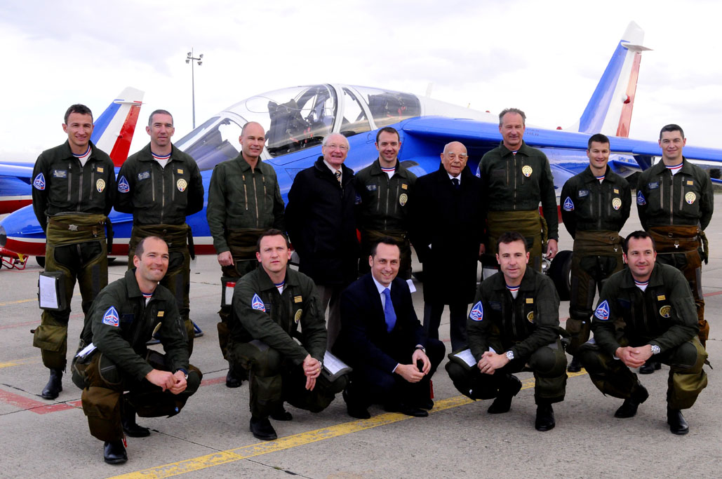 The Foundation and the French Acrobatic Patrol with Solar Impulse