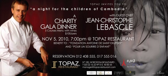 Charity Gala Dinner – « A Night for the Children of Cambodia »