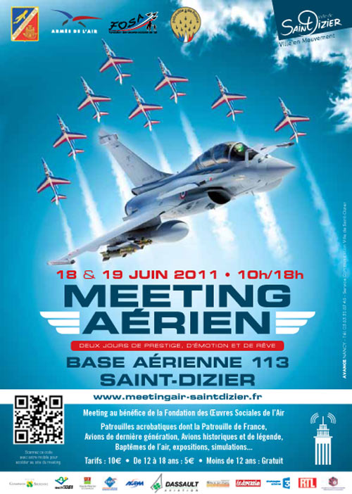 18 & 19 June 2011: Saint-Dizier Air Force Base air show (France)