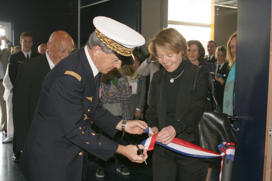 The French Air Force Chief of Staff (CEMAA) launched the exhibition “La Terre en héritage”