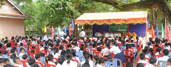 Action pour l’éducation au Cambodge
