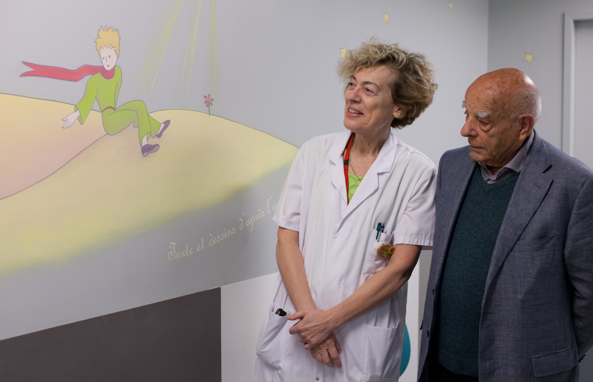 Le Petit Prince à l’hôpital Necker-Enfants Malades