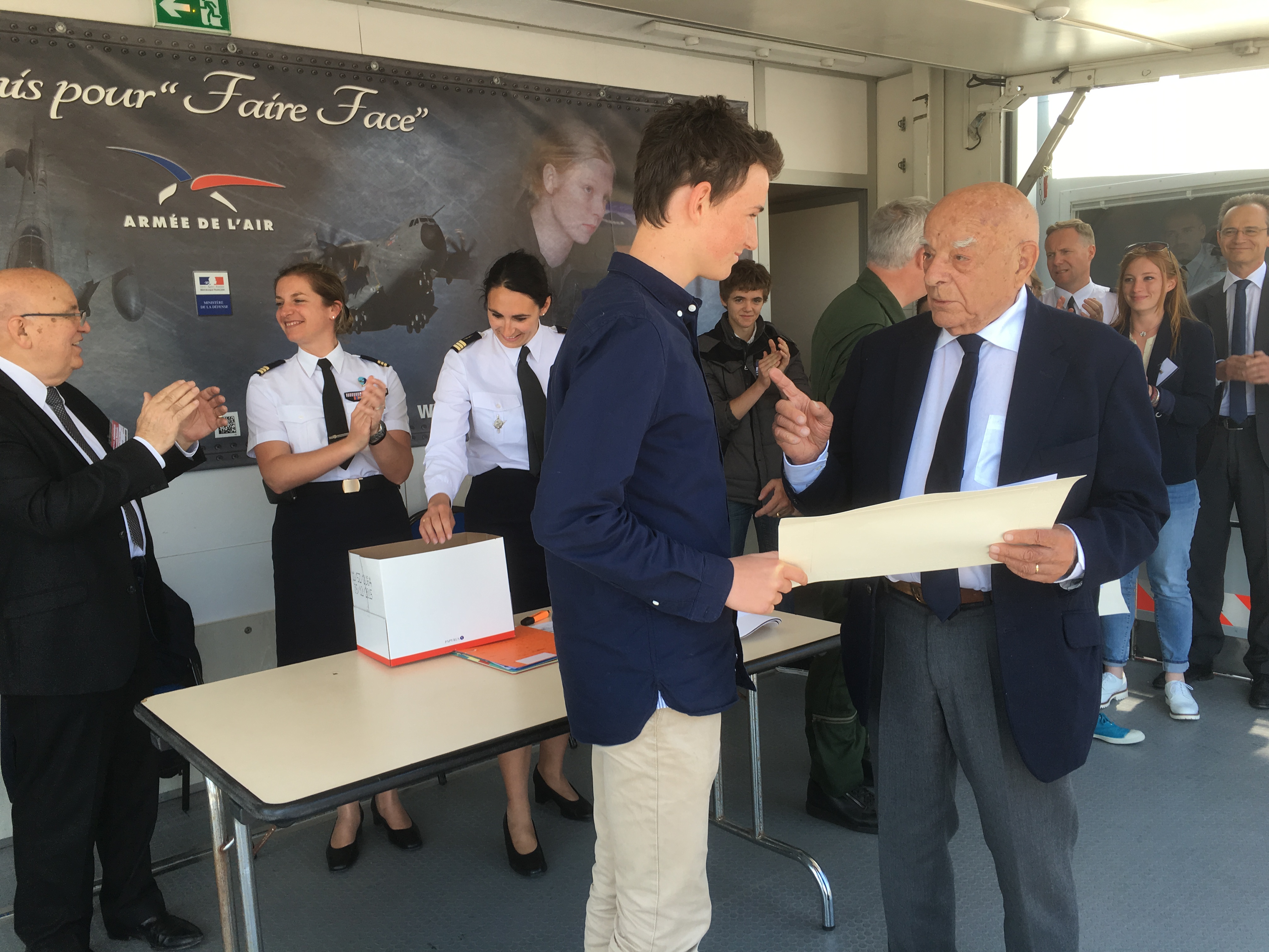 L’armée de l’air proclame les prix « Saint-Exupéry pour la jeunesse »