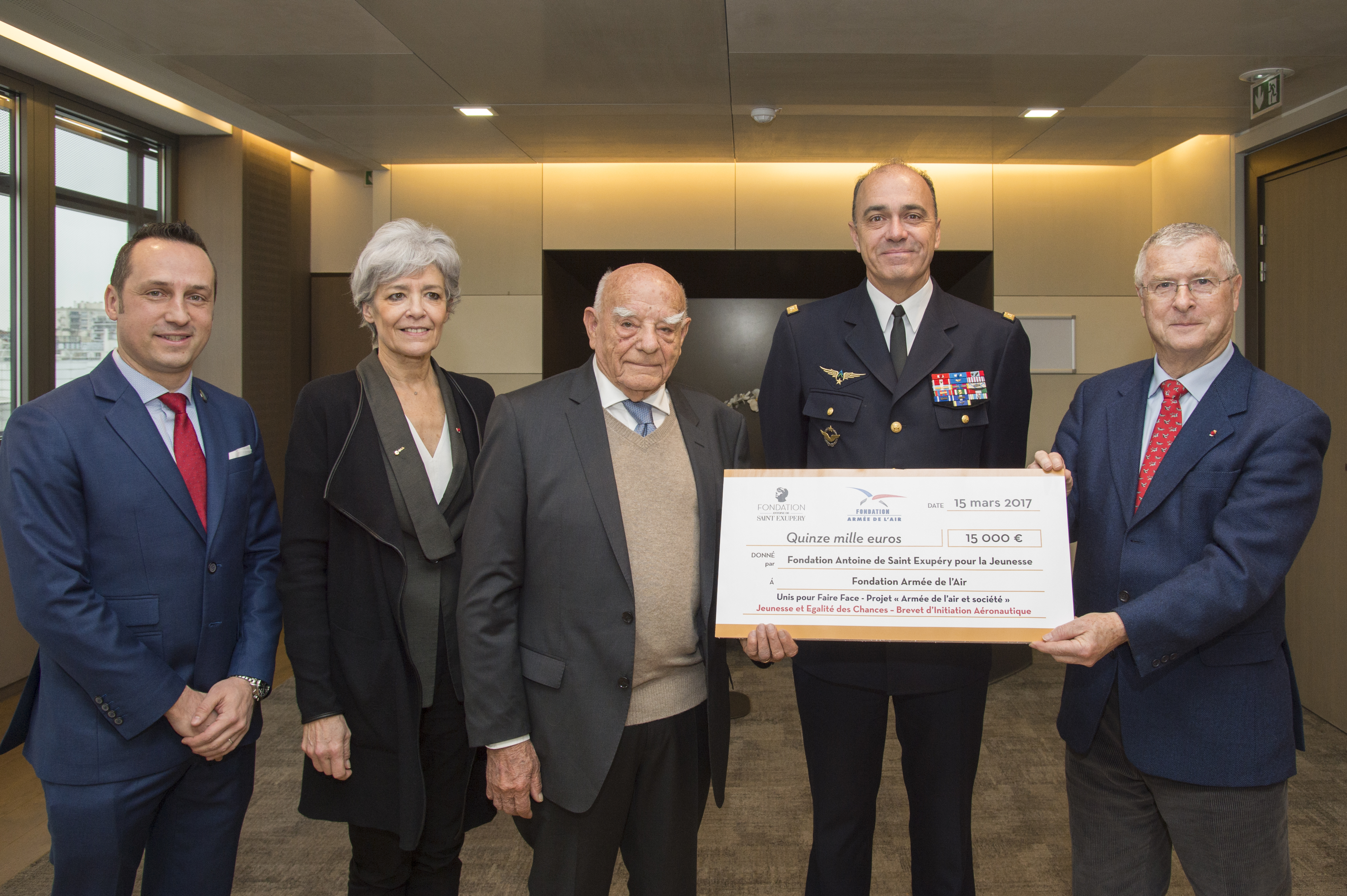 Partnership with the French Air Force for the Benefit of Youth