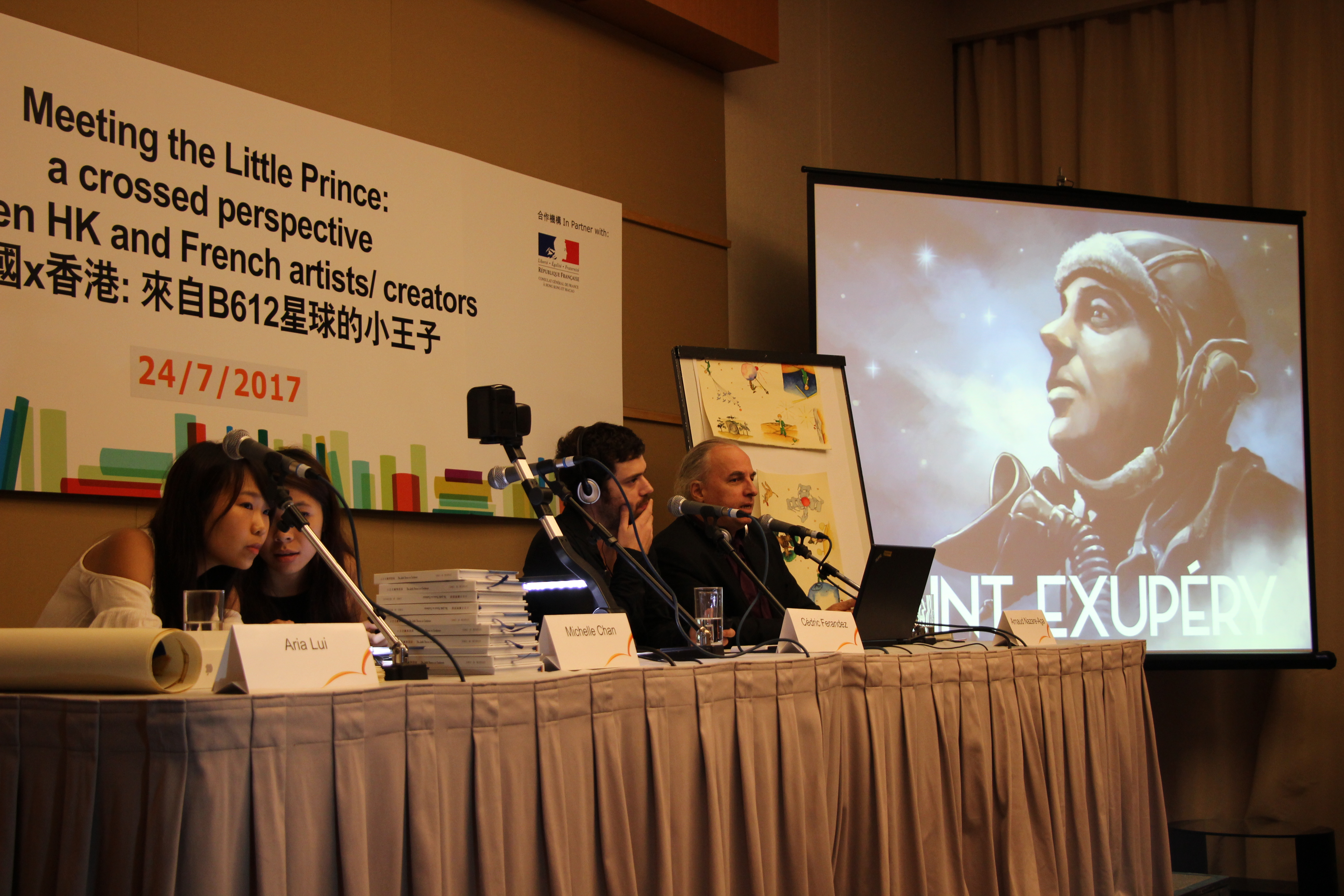 French Illustrator Cédric Fernandez Honoured at the Hong Kong Book Fair