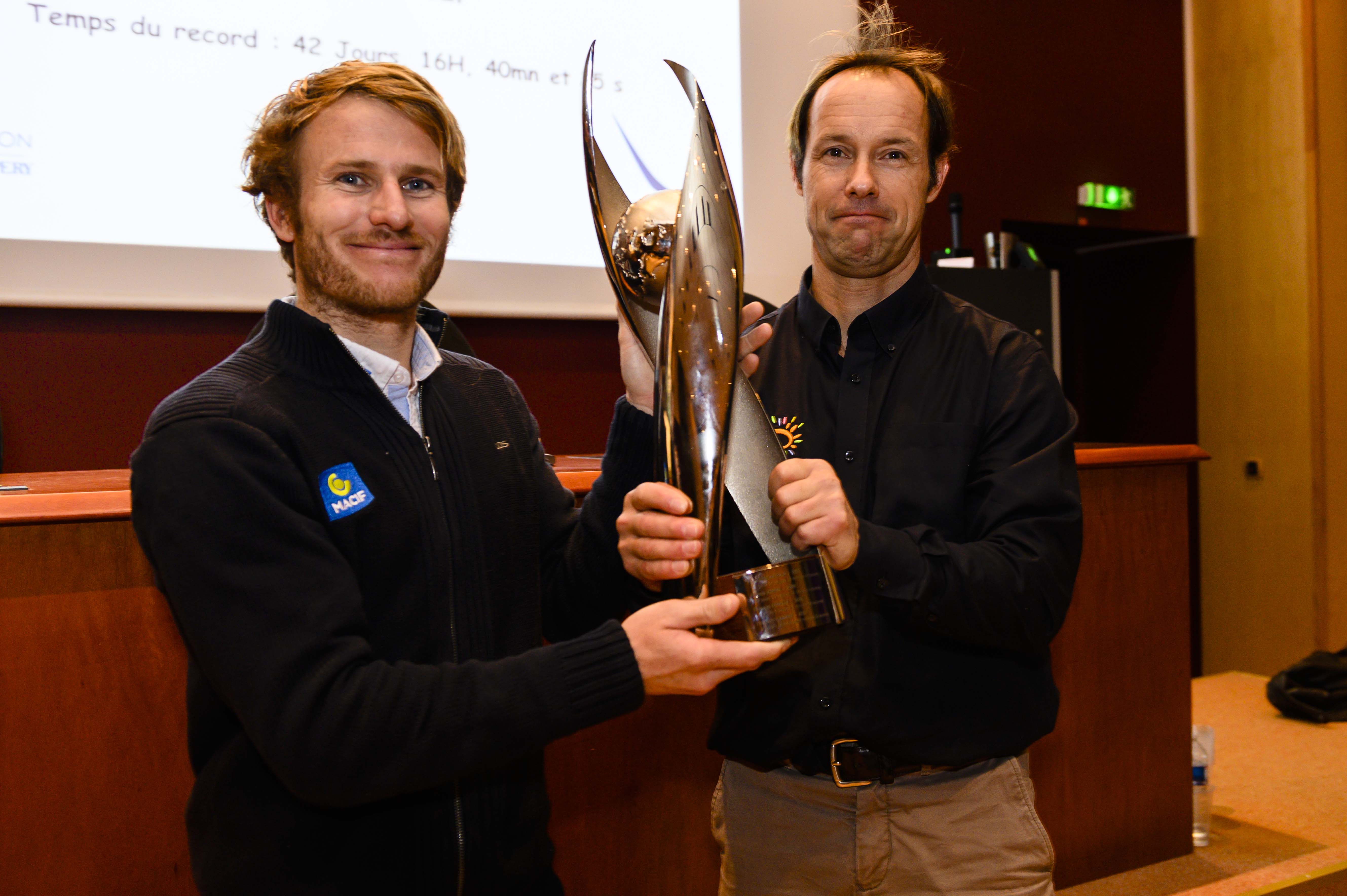 Presentation of the first-ever Antoine de Saint Exupéry Trophy